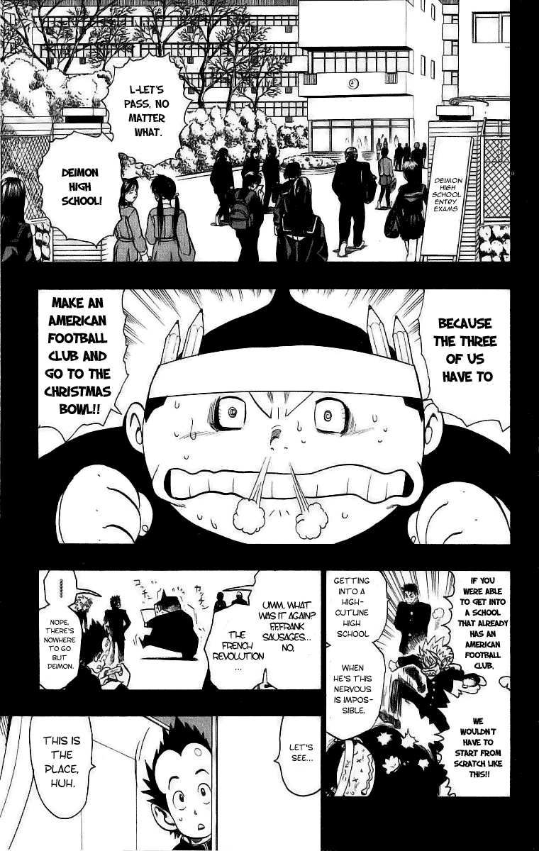 Eyeshield 21 Chapter 132 page 5 - Chapter 132: Devilbats Genesis