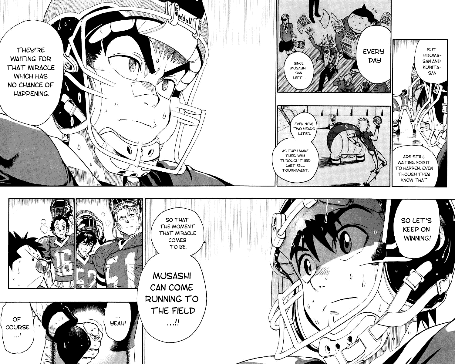 Eyeshield 21 Chapter 133 page 14 - Chapter 133: Micraculous Hope