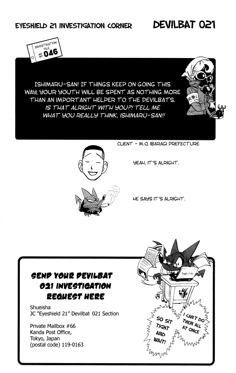 Eyeshield 21 Chapter 133 page 18 - Chapter 133: Micraculous Hope