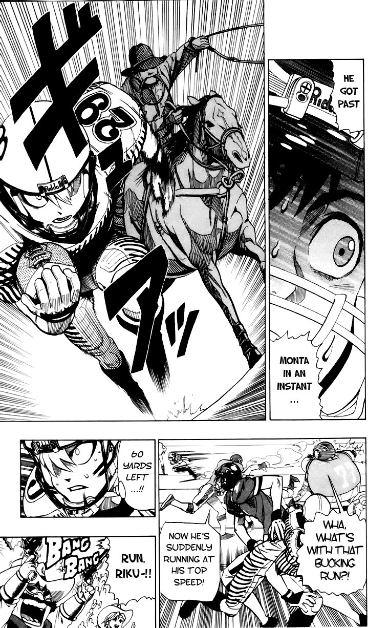 Eyeshield 21 Chapter 134 page 11 - Chapter 134: Jetcoaster Game