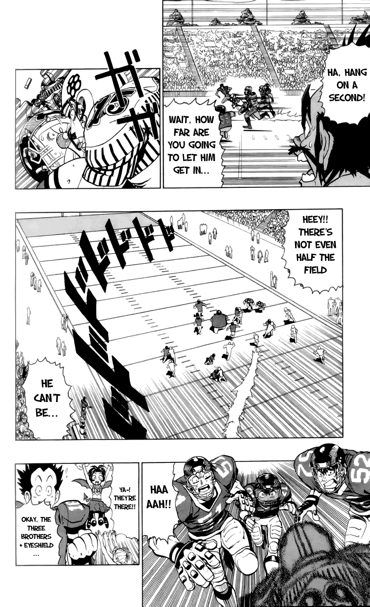 Eyeshield 21 Chapter 134 page 12 - Chapter 134: Jetcoaster Game