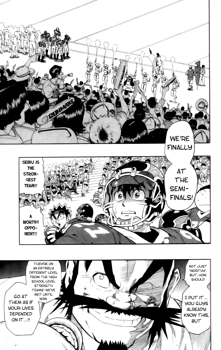 Eyeshield 21 Chapter 134 page 4 - Chapter 134: Jetcoaster Game