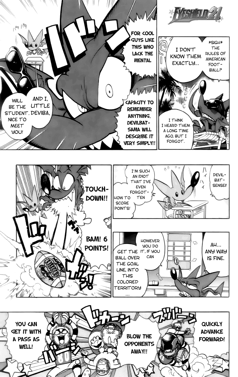 Eyeshield 21 Chapter 135 page 3 - Chapter 135: The Lightning-Fast GunMan