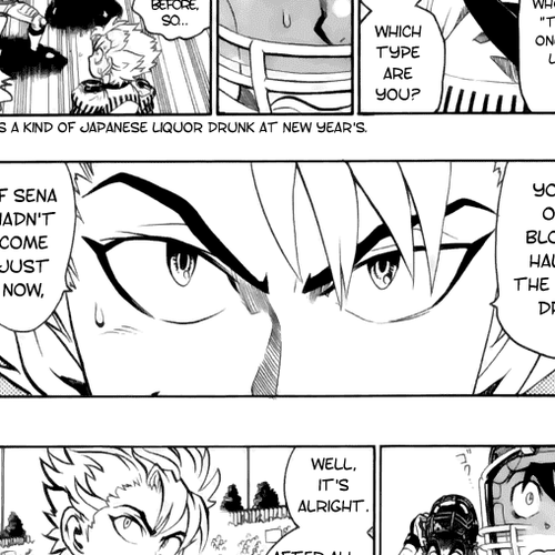 Eyeshield 21 Chapter 135: The Lightning-Fast GunMan cover