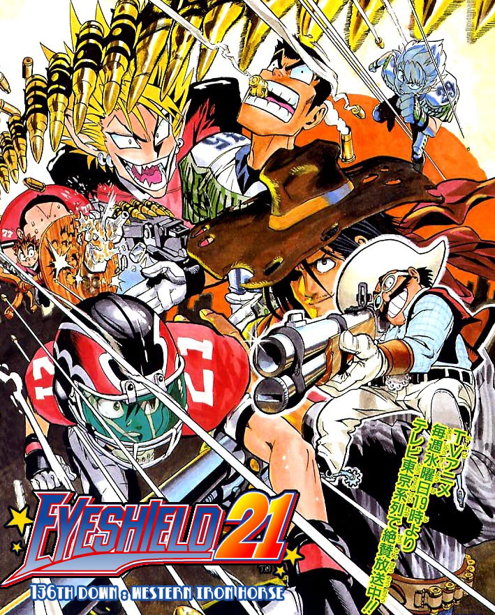 Eyeshield 21 Chapter 136 page 1 - Chapter 136: The Western Iron Horse