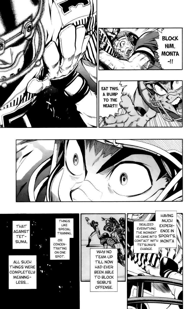 Eyeshield 21 Chapter 136 page 18 - Chapter 136: The Western Iron Horse