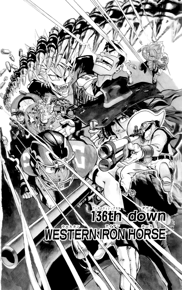 Eyeshield 21 Chapter 136 page 2 - Chapter 136: The Western Iron Horse