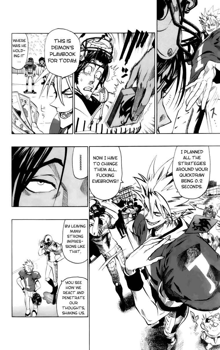 Eyeshield 21 Chapter 136 page 4 - Chapter 136: The Western Iron Horse