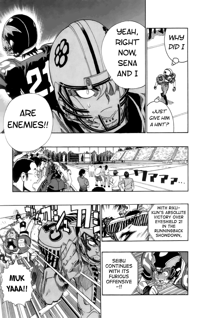 Eyeshield 21 Chapter 138 page 10 - Chapter 138: 3 Showdowns, 3 Losses
