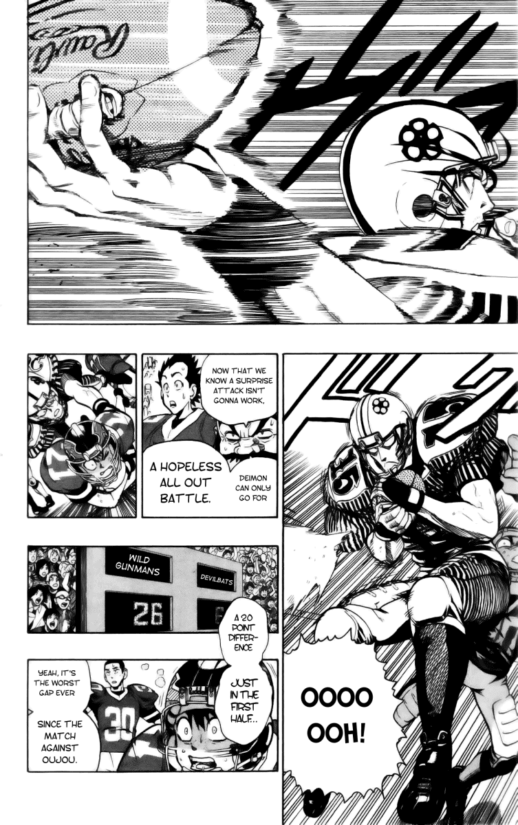 Eyeshield 21 Chapter 139 page 14 - Chapter 139: Rapid Fire Brain