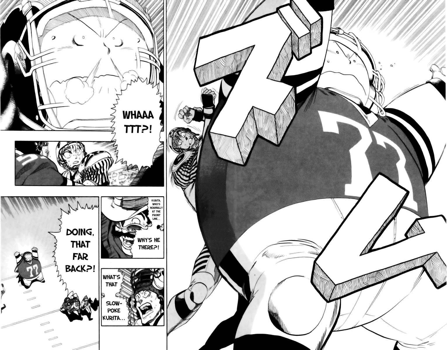 Eyeshield 21 Chapter 139 page 2 - Chapter 139: Rapid Fire Brain