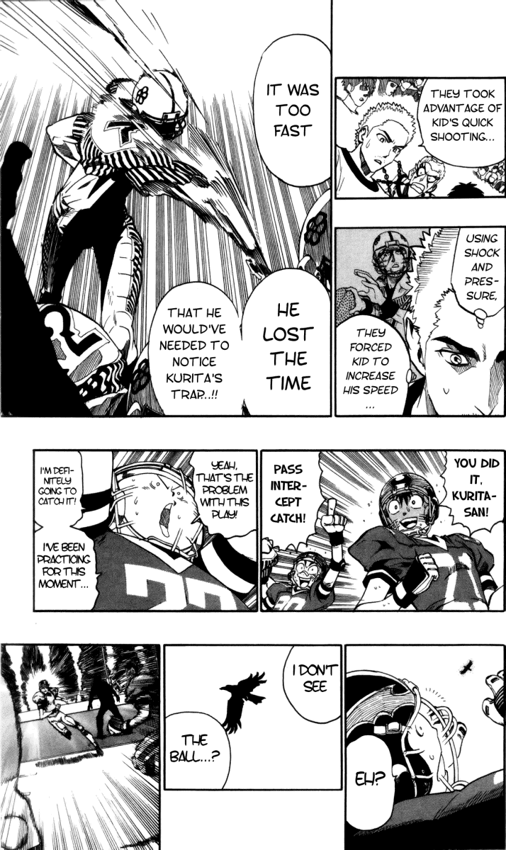Eyeshield 21 Chapter 139 page 4 - Chapter 139: Rapid Fire Brain