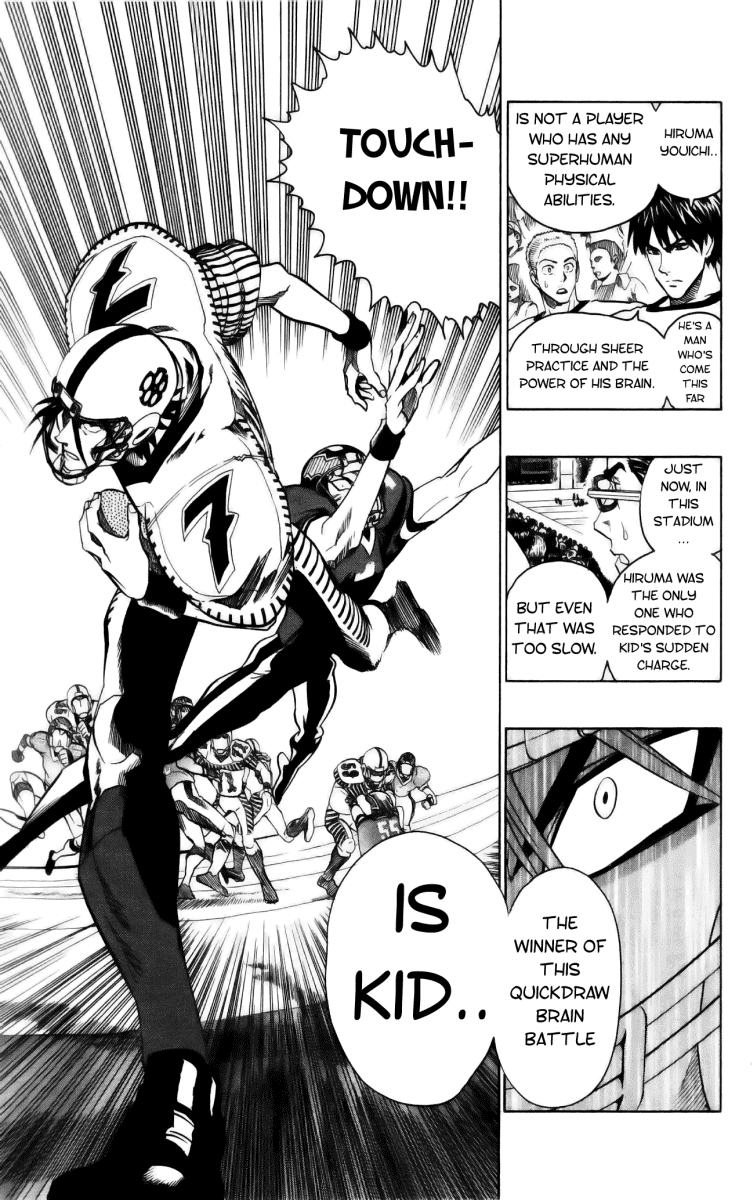 Eyeshield 21 Chapter 139 page 7 - Chapter 139: Rapid Fire Brain