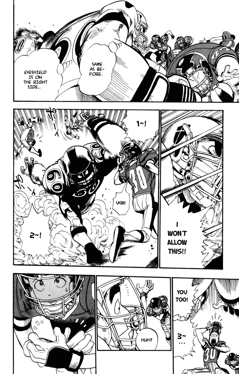 Eyeshield 21 Chapter 14 page 11 - Chapter 14: Devil Magician