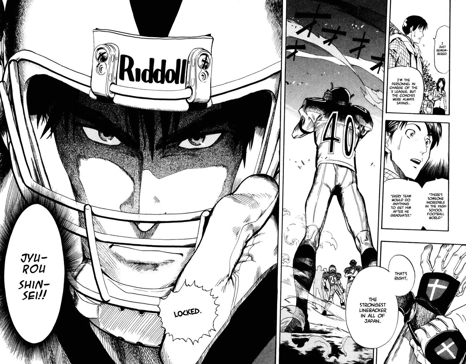 Eyeshield 21 Chapter 14 page 15 - Chapter 14: Devil Magician
