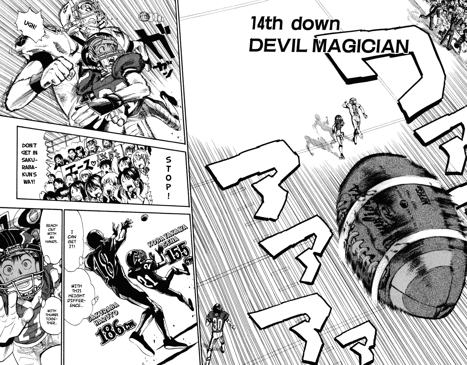 Eyeshield 21 Chapter 14 page 4 - Chapter 14: Devil Magician