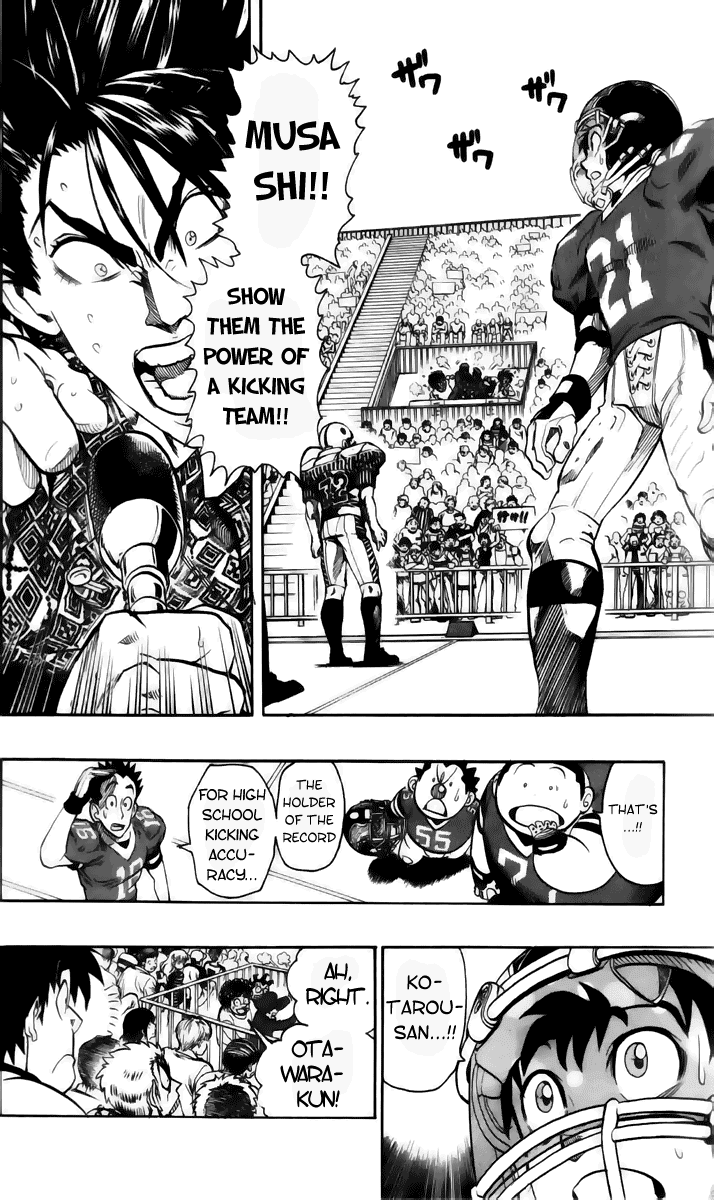 Eyeshield 21 Chapter 140 page 2 - Chapter 140: The Eyes of the one who Waits