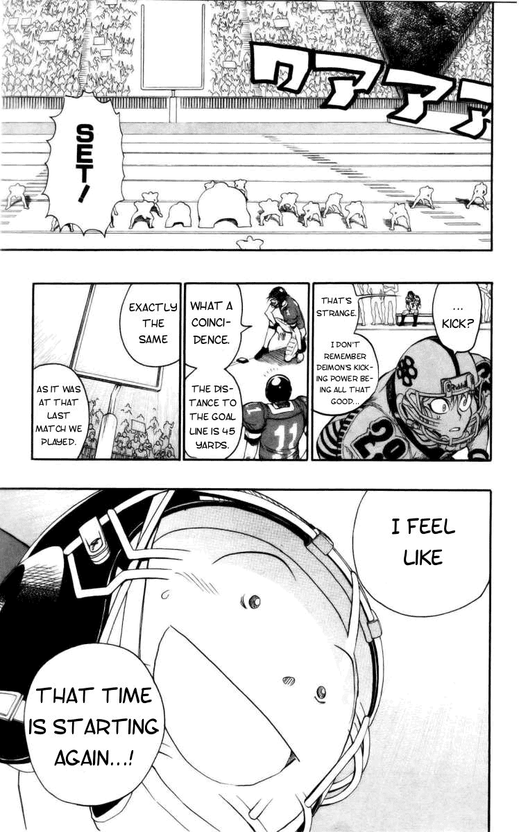 Eyeshield 21 Chapter 141 page 13 - Chapter 141: The Dawn of a Time Out