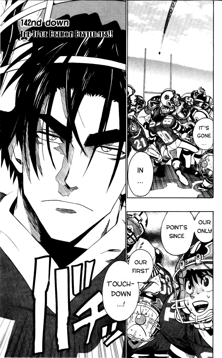 Eyeshield 21 Chapter 142 page 1 - Chapter 142: The True Deimon Devilbats