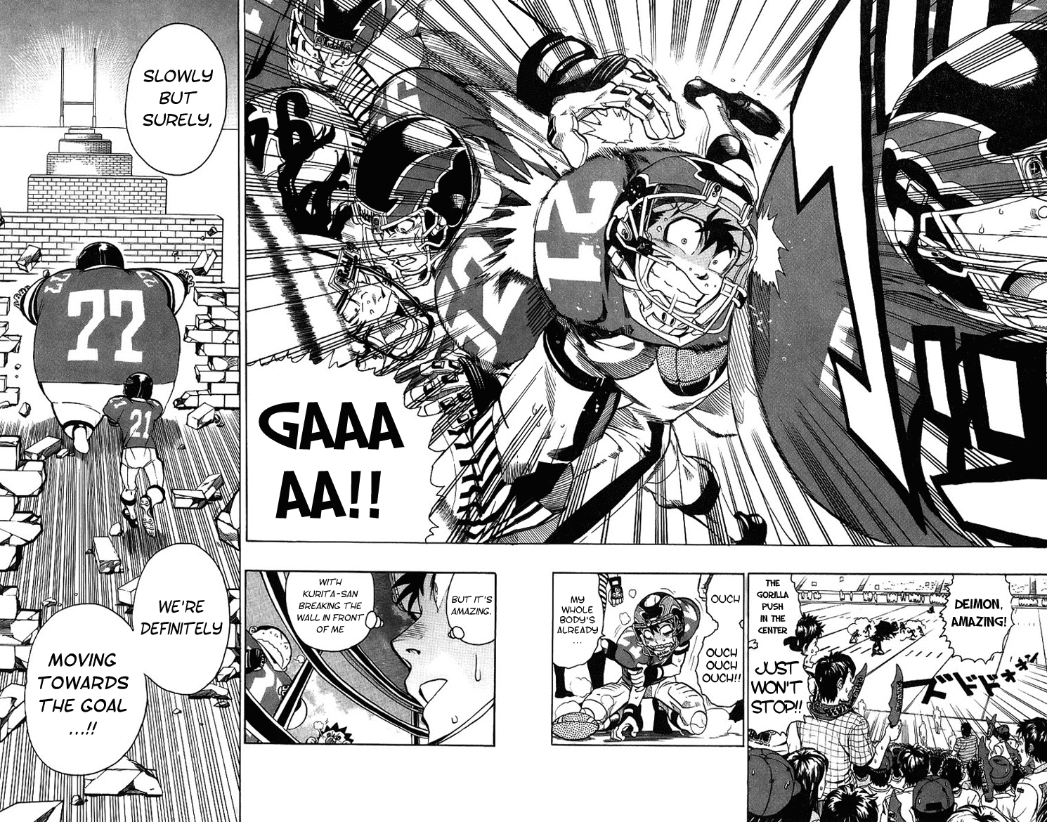 Eyeshield 21 Chapter 143 page 12 - Chapter 143: Devil Laser Bullet