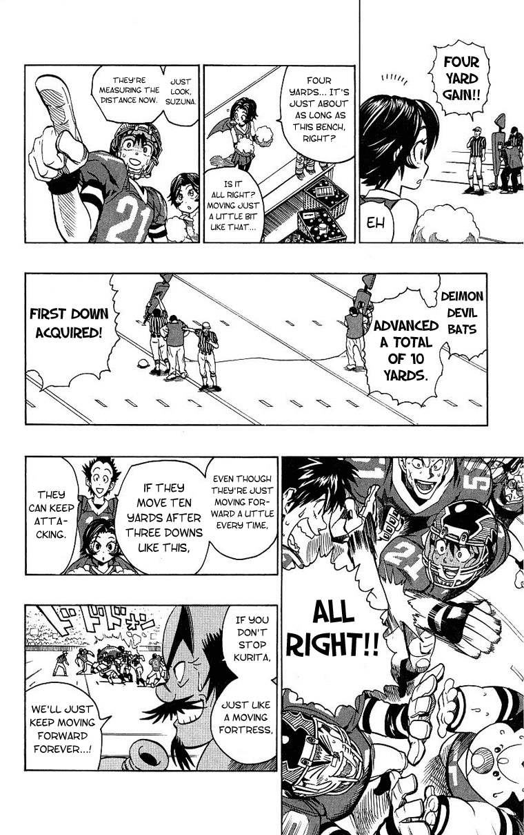 Eyeshield 21 Chapter 143 page 14 - Chapter 143: Devil Laser Bullet