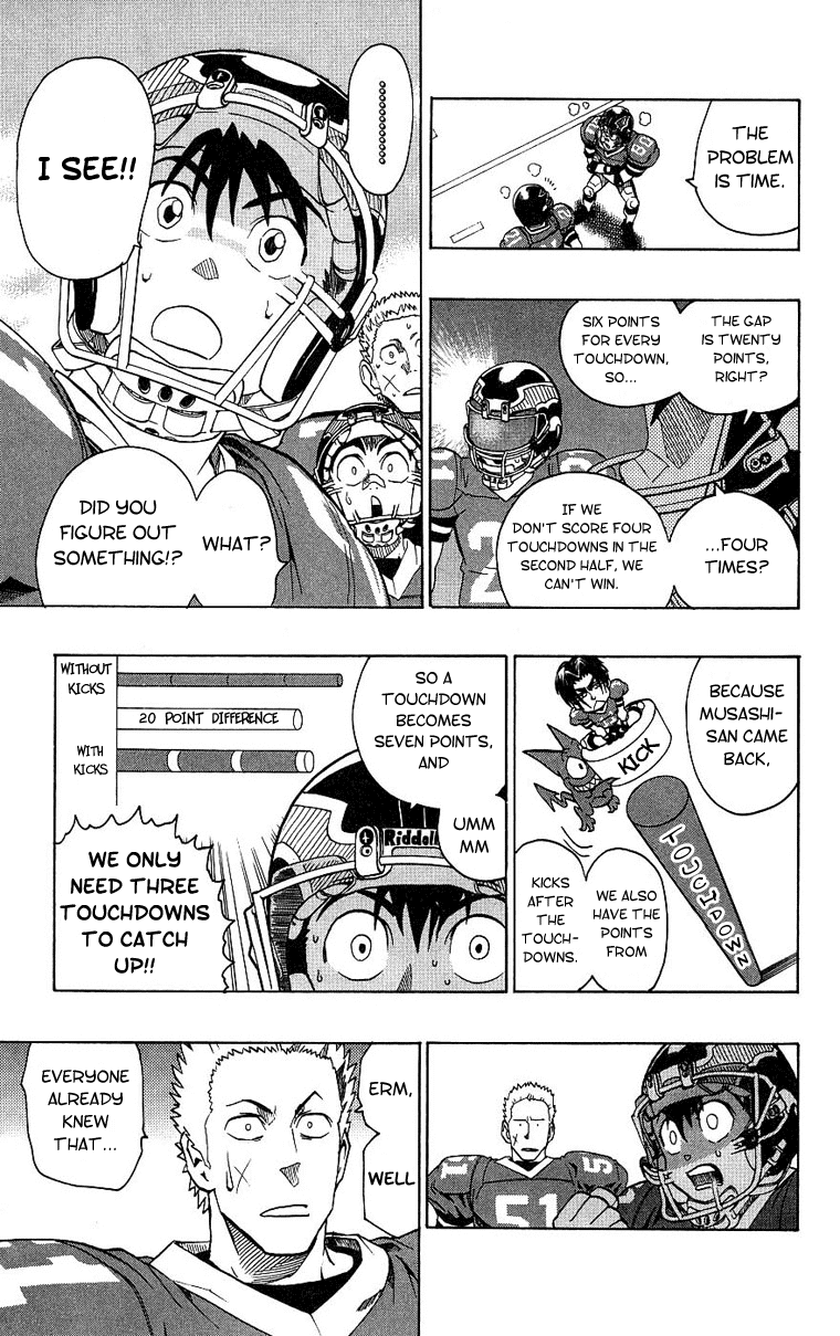Eyeshield 21 Chapter 143 page 15 - Chapter 143: Devil Laser Bullet