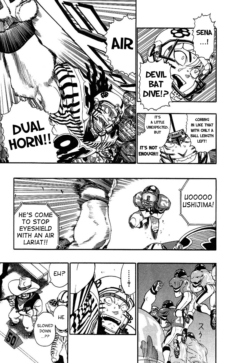 Eyeshield 21 Chapter 143 page 19 - Chapter 143: Devil Laser Bullet