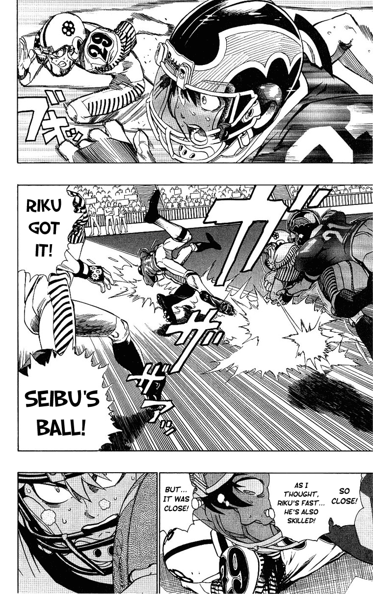 Eyeshield 21 Chapter 144 page 11 - Chapter 144: Devilbats' Big Cannon