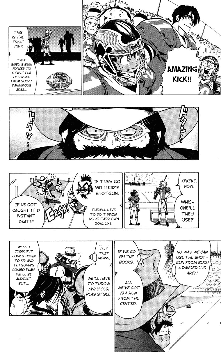 Eyeshield 21 Chapter 144 page 13 - Chapter 144: Devilbats' Big Cannon