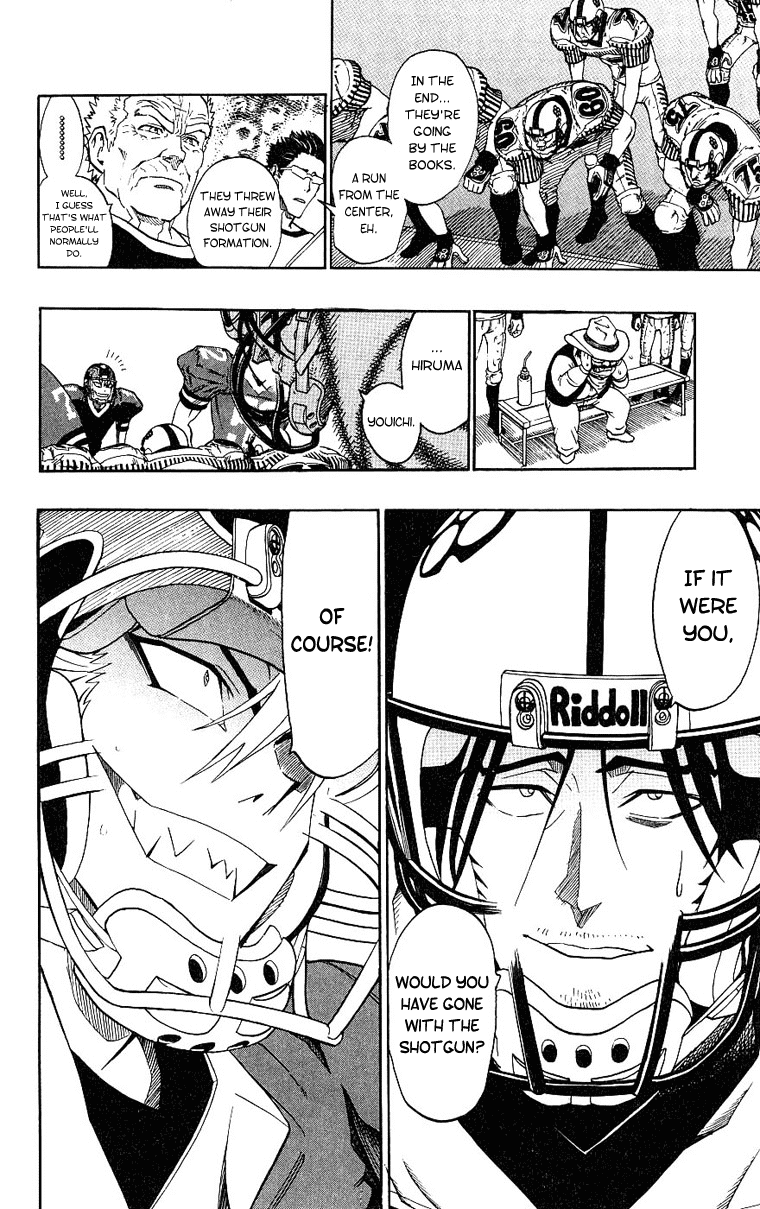Eyeshield 21 Chapter 144 page 15 - Chapter 144: Devilbats' Big Cannon