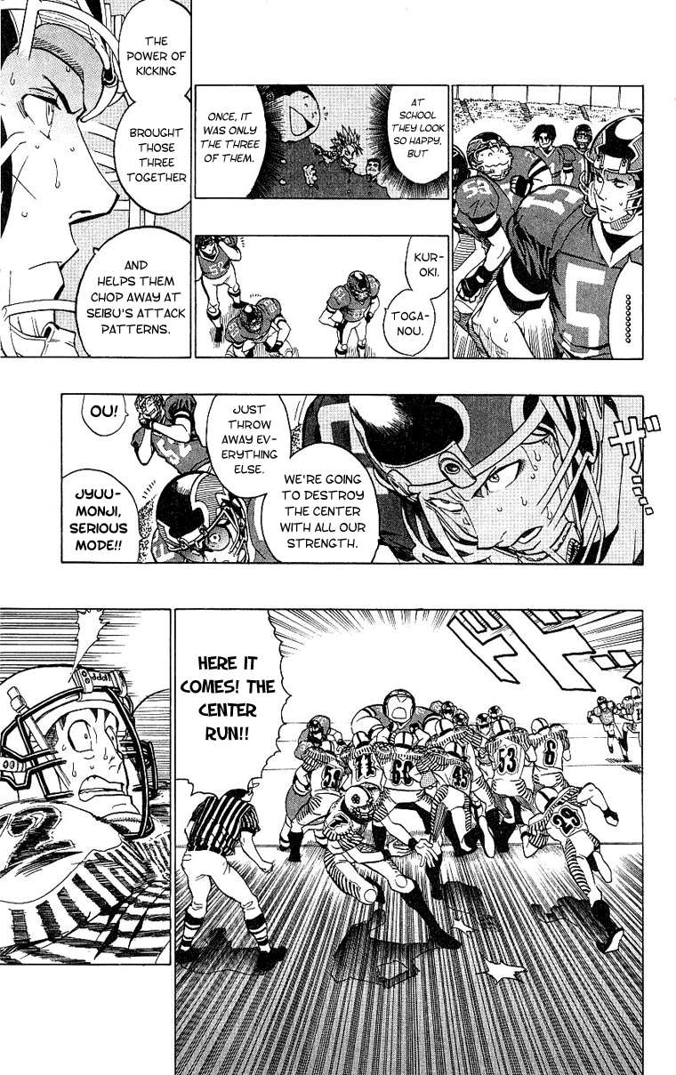 Eyeshield 21 Chapter 144 page 16 - Chapter 144: Devilbats' Big Cannon