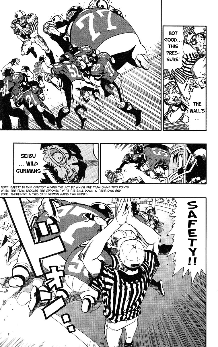 Eyeshield 21 Chapter 144 page 18 - Chapter 144: Devilbats' Big Cannon