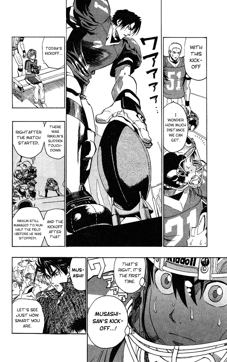 Eyeshield 21 Chapter 144 page 6 - Chapter 144: Devilbats' Big Cannon