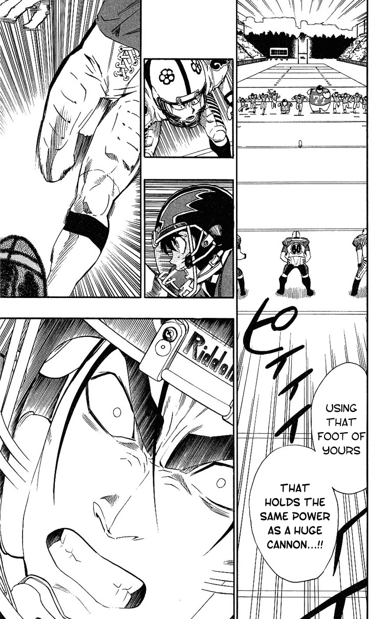 Eyeshield 21 Chapter 144 page 7 - Chapter 144: Devilbats' Big Cannon