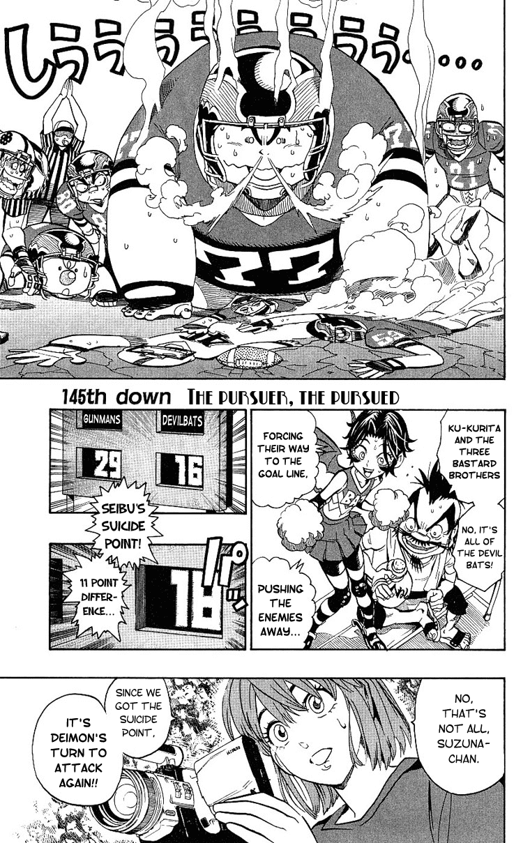 Eyeshield 21 Chapter 145 page 2 - Chapter 145: The Pursuer, the Pursued
