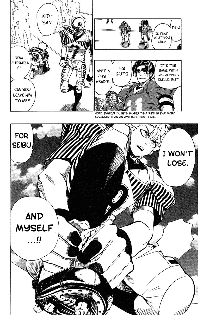 Eyeshield 21 Chapter 145 page 8 - Chapter 145: The Pursuer, the Pursued