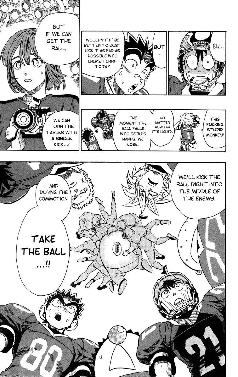 Eyeshield 21 Chapter 149 page 10 - Chapter 149: A Primitive Battle