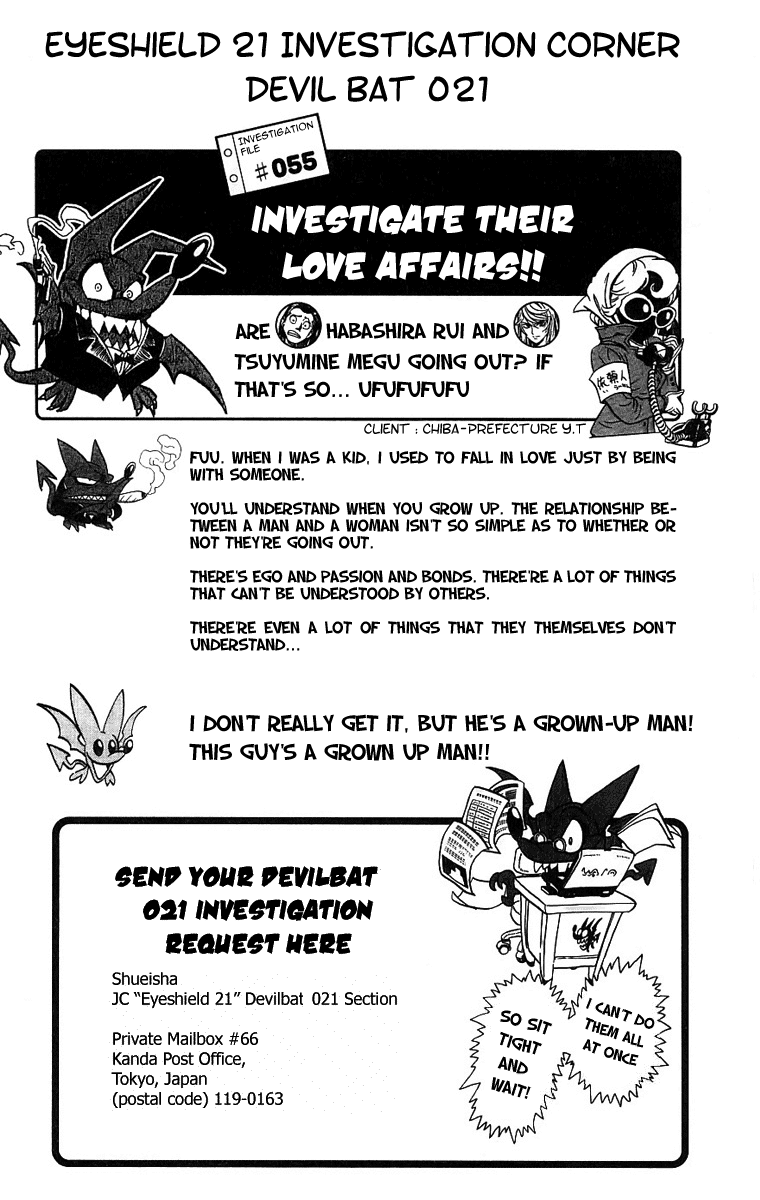 Eyeshield 21 Chapter 149 page 19 - Chapter 149: A Primitive Battle