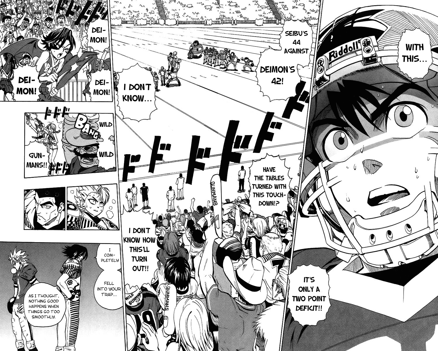 Eyeshield 21 Chapter 149 page 6 - Chapter 149: A Primitive Battle