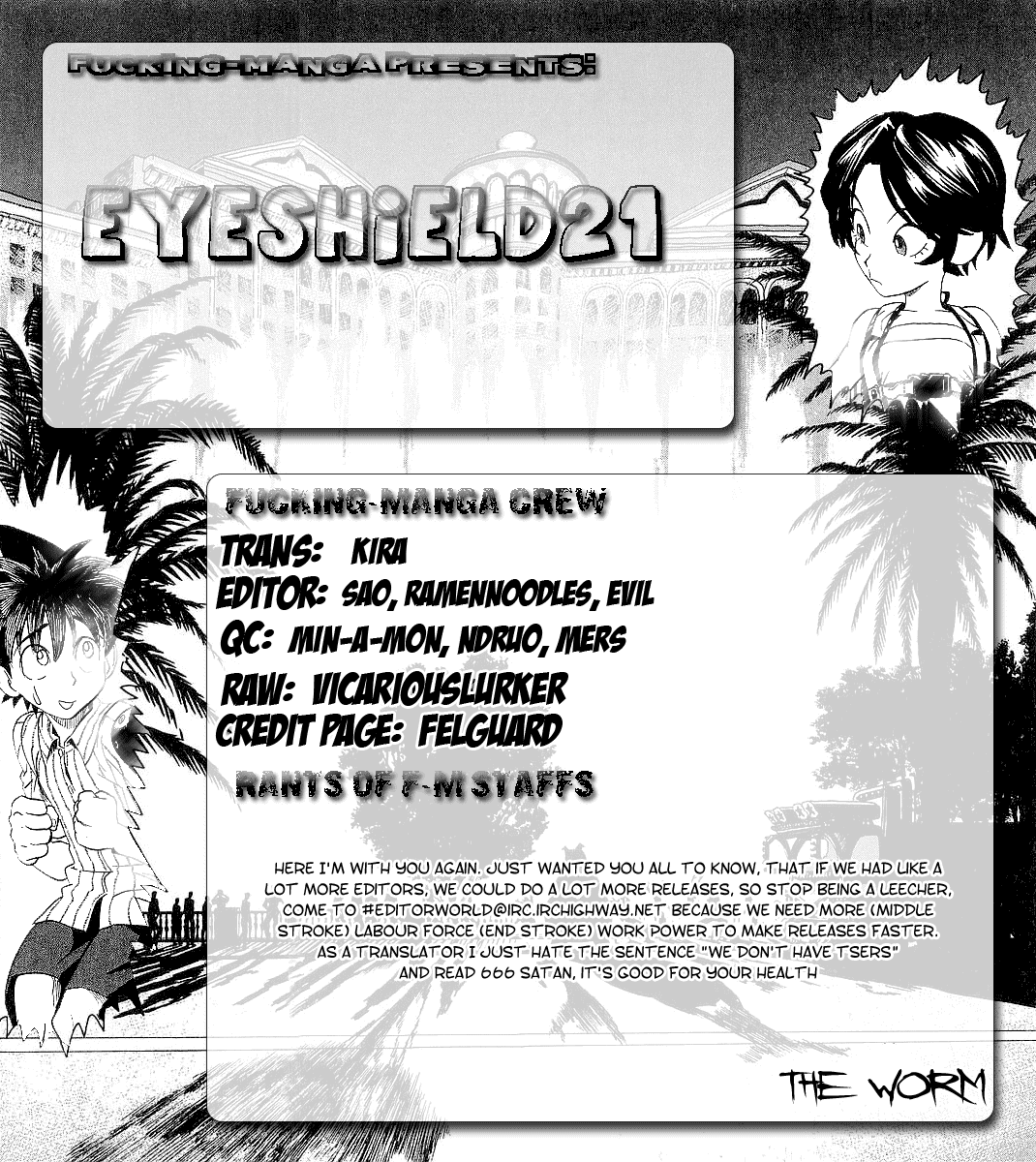 Eyeshield 21 Chapter 150 page 1 - Chapter 150: A Too-Fast Down