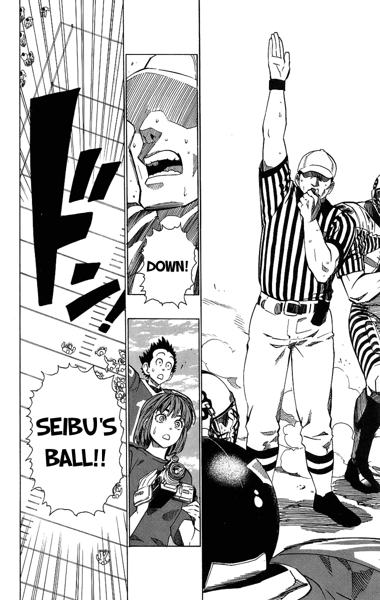 Eyeshield 21 Chapter 150 page 8 - Chapter 150: A Too-Fast Down