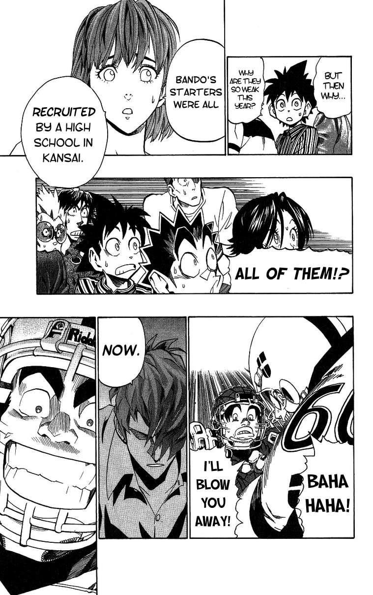 Eyeshield 21 Chapter 152 page 20 - Chapter 152: The Red-Eyed Ace