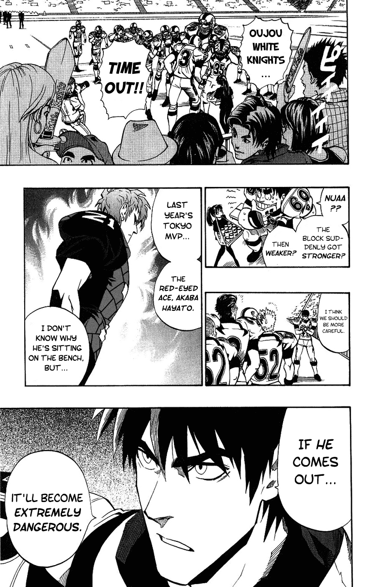 Eyeshield 21 Chapter 152 page 22 - Chapter 152: The Red-Eyed Ace