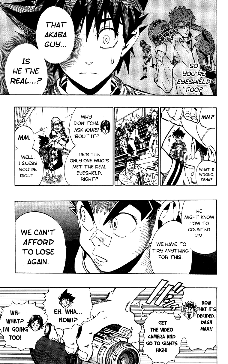 Eyeshield 21 Chapter 152 page 27 - Chapter 152: The Red-Eyed Ace