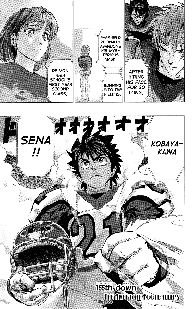 Eyeshield 21 Chapter 155 page 2 - Chapter 155: The America Football Players