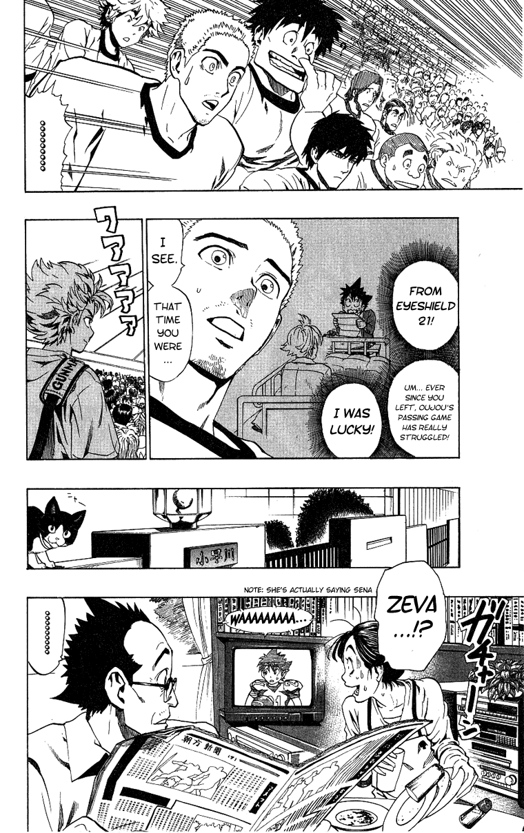Eyeshield 21 Chapter 155 page 6 - Chapter 155: The America Football Players