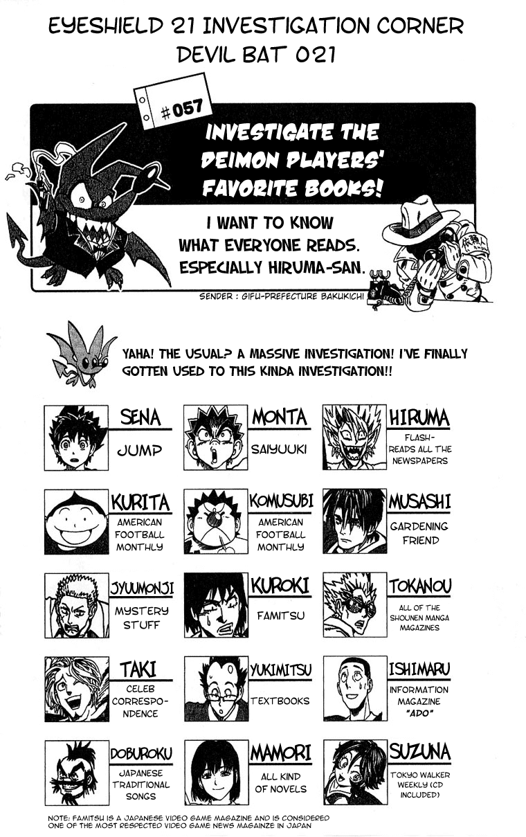 Eyeshield 21 Chapter 156 page 18 - Chapter 156: The Strongest Kick Team