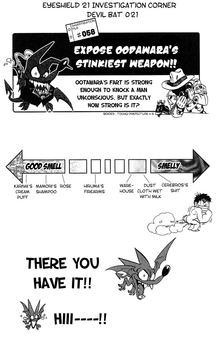 Eyeshield 21 Chapter 157 page 21 - Chapter 157: The Spider's Web