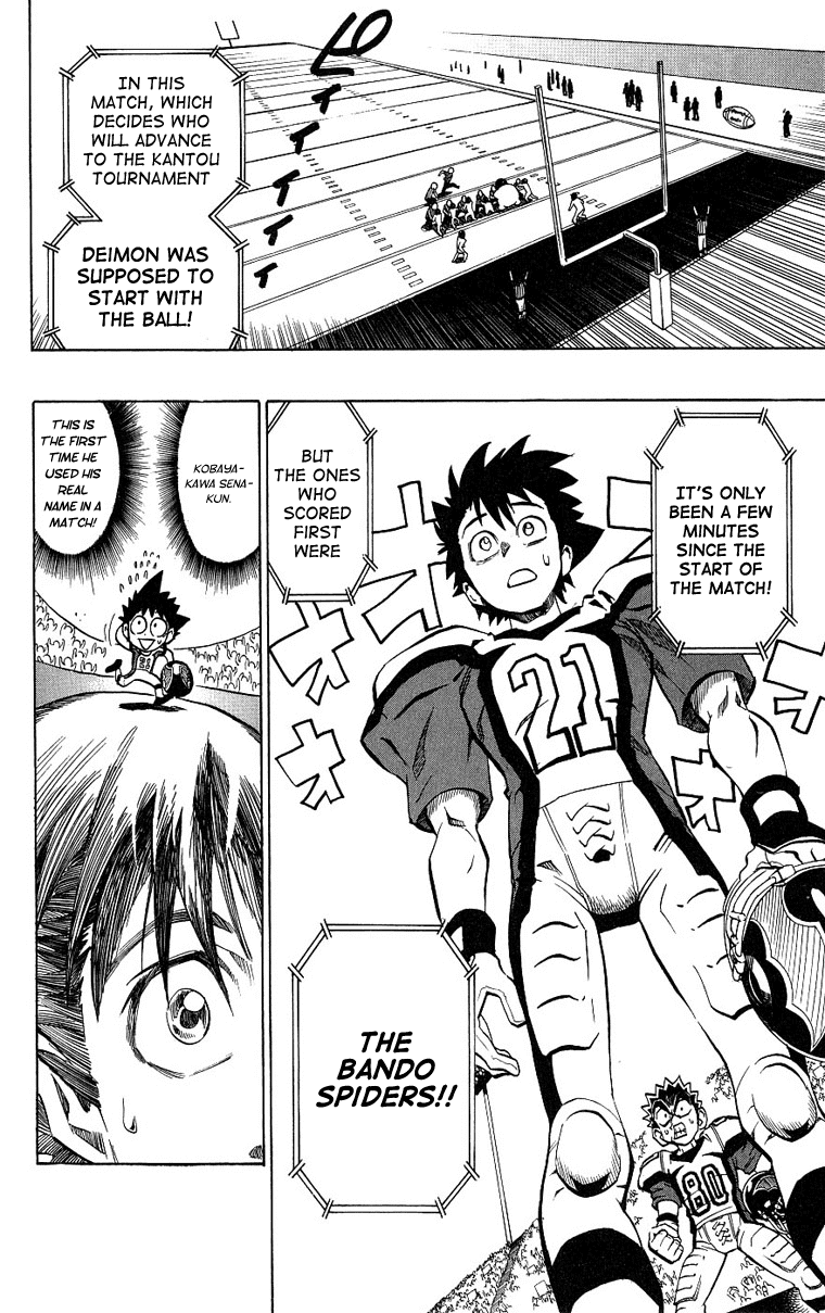 Eyeshield 21 Chapter 157 page 5 - Chapter 157: The Spider's Web