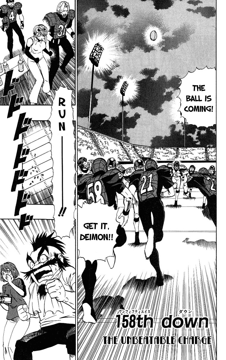 Eyeshield 21 Chapter 158 page 2 - Chapter 158: The Unbeatable Charge